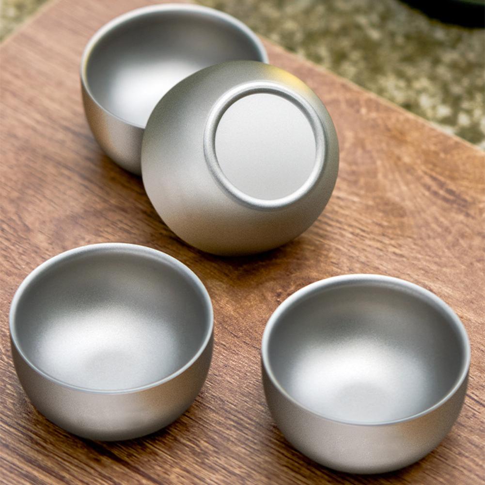 D2 Pure Titanium Double-layer  - Tea Coffee Pot Set recension och pris