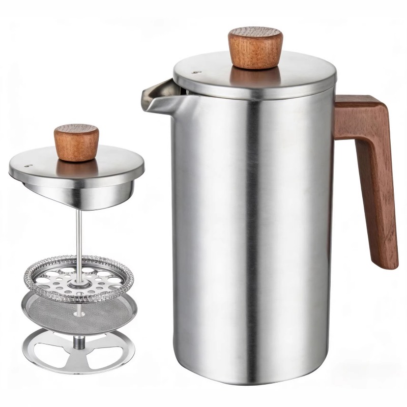 JUSTINLAU 1000ml Stainless Ste - Coffee Tea Pots recension och pris