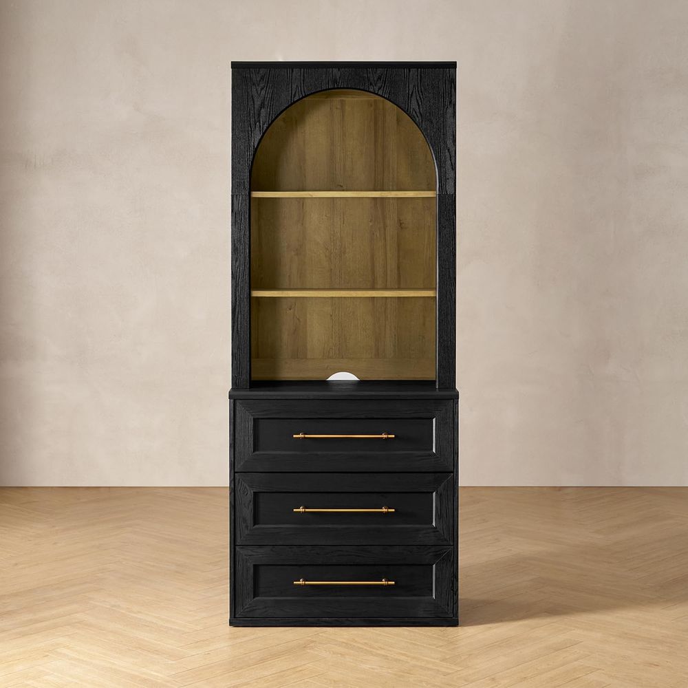 Storage Cabinet with Hutch, Si - Coffee&Tea House Opinie recension och pris