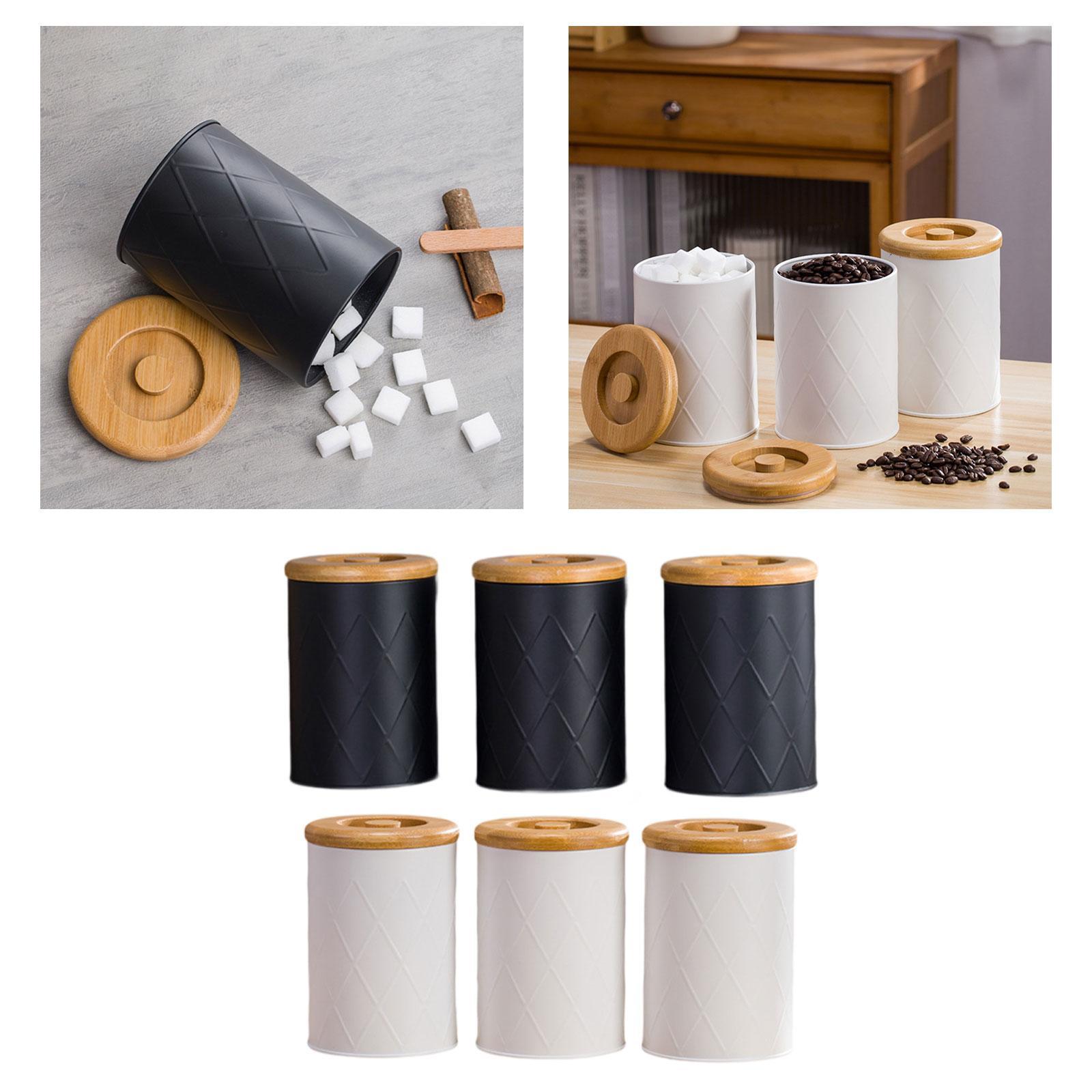 Kitchen Canister Set Tea Coffe - Coffee Tea Sugar Container Set recension och pris