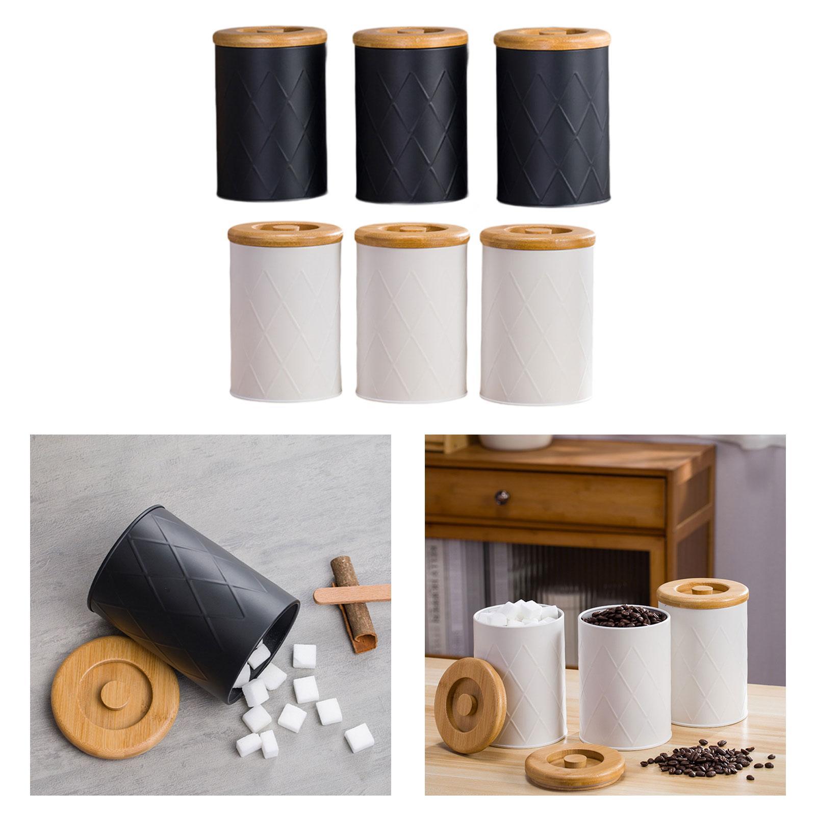 Kitchen Canister Set Tea Coffe - Coffee Tea Sugar Container Set recension och pris