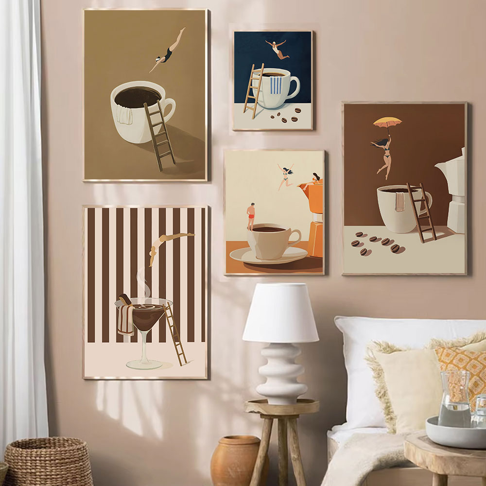 Coffee Diver Canvas Prints Kit - Coffee Tea Shop recension och pris