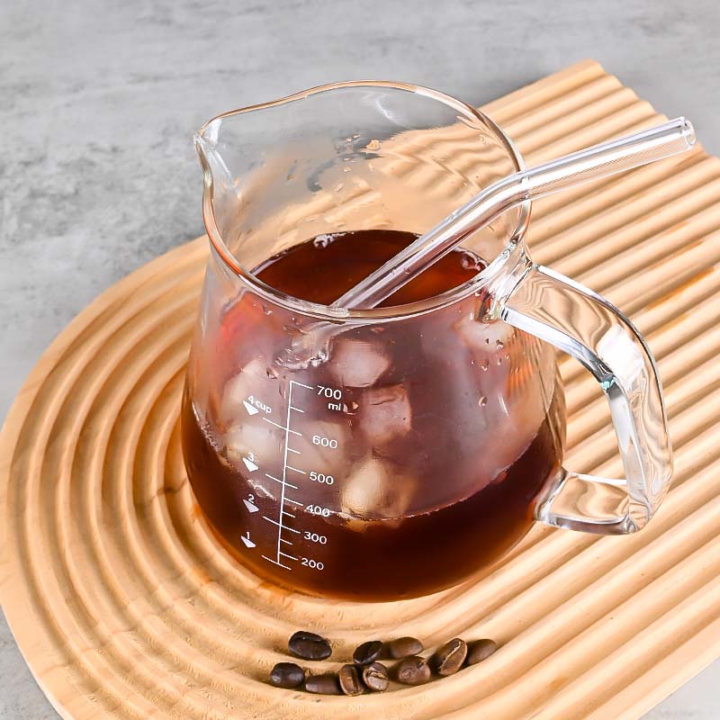 New High Borosilicate 700ml  G - Tea Coffee Pot Set recension och pris