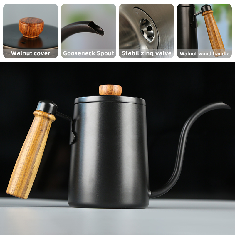 550ML Coffee Pot Milk Frothing - Tea Coffee Pot Set recension och pris
