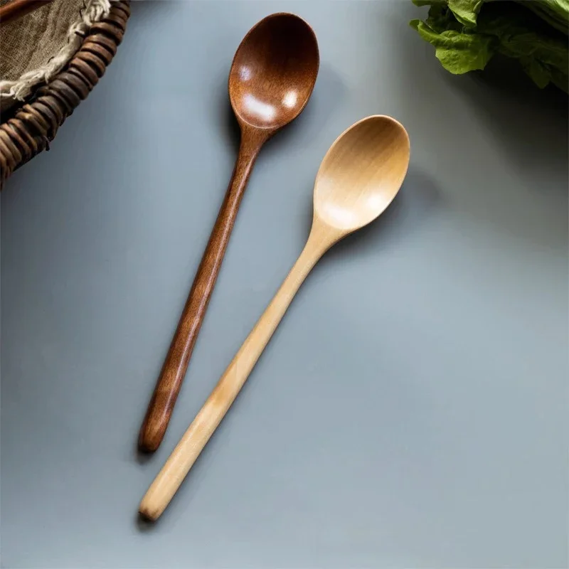 1/2pcs Wooden Spoon Kitchen Co - Tea Coffee Utensils recension och pris