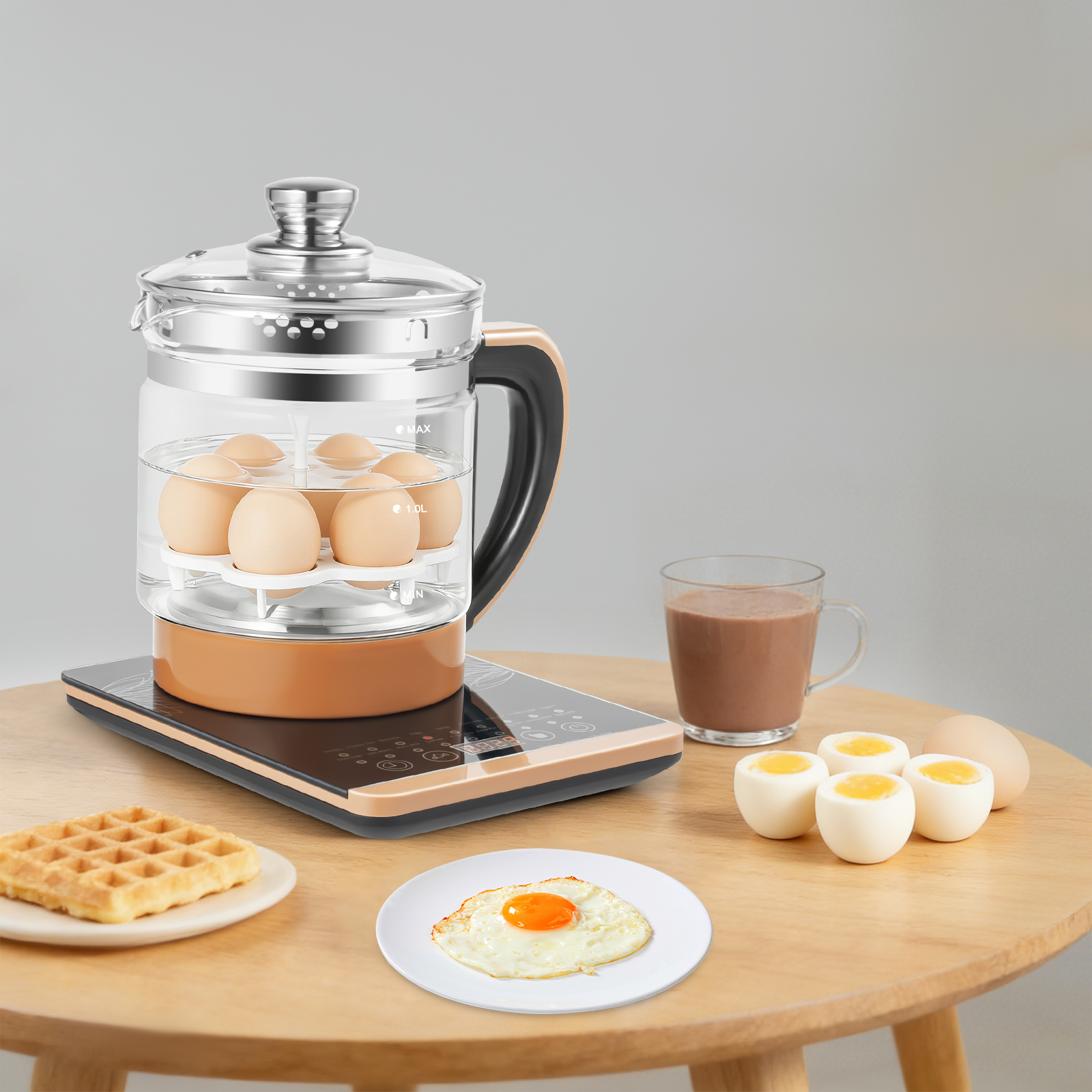 Multifunction Electric Glass K - Coffee Tea Menu recension och pris