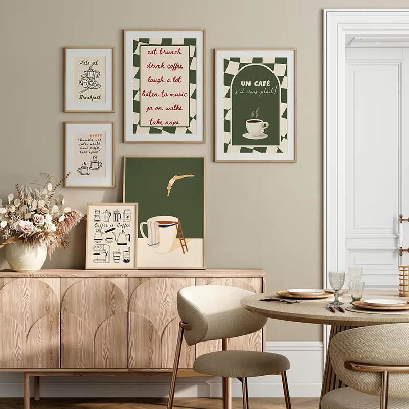 Funny Coffee Diver Art Poster  - Coffee And Tea Lyrics recension och pris