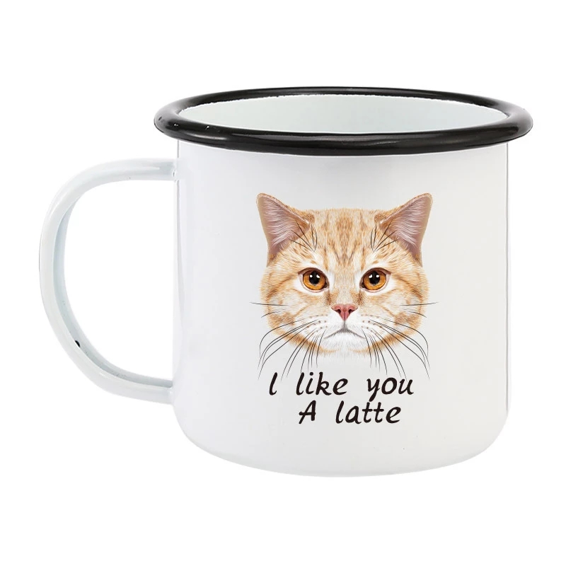 Personalized Enamel Coffee Mug - Coffee Tea Name recension och pris