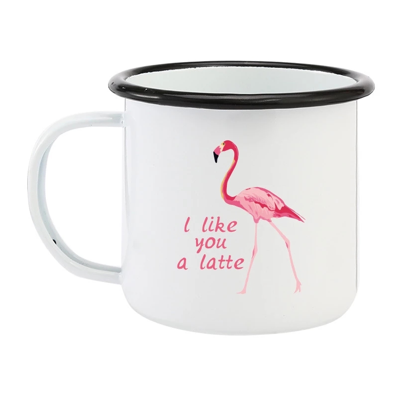 Personalized Enamel Coffee Mug - Coffee Tea Name recension och pris
