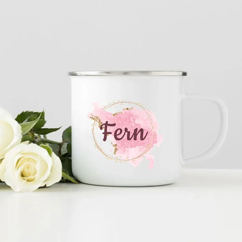 Personalized Geometry Custom N - Coffee Tea Name recension och pris