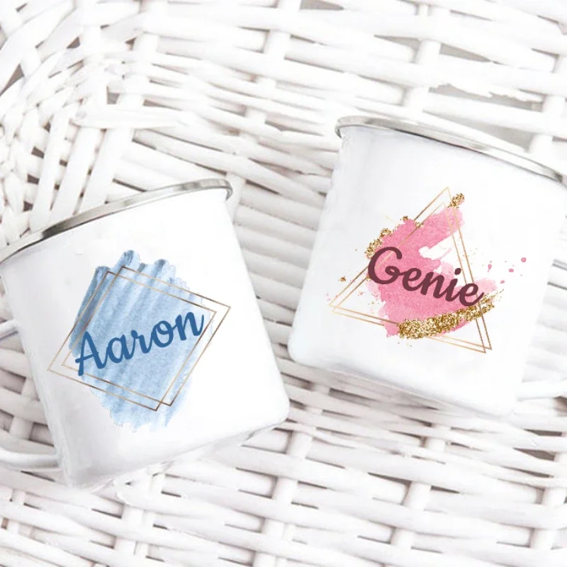 Personalized Geometry Custom N - Coffee Tea Name recension och pris