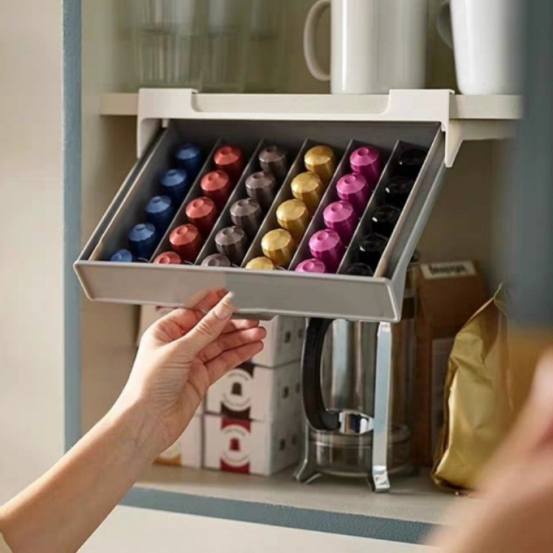 Capsule Coffee Tea Bag Storage - Coffee Tea Drawer Organizer recension och pris