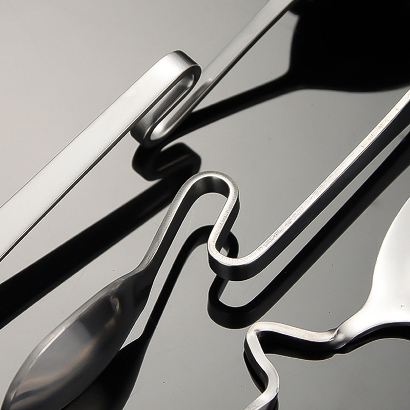 Curved Handle Spoon Milk Tea C - Tea Coffee Utensils recension och pris