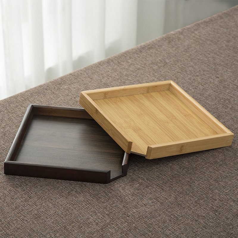 1pc Bamboo Tea Evaluation Box  - Bamboo Tea Tray recension och pris