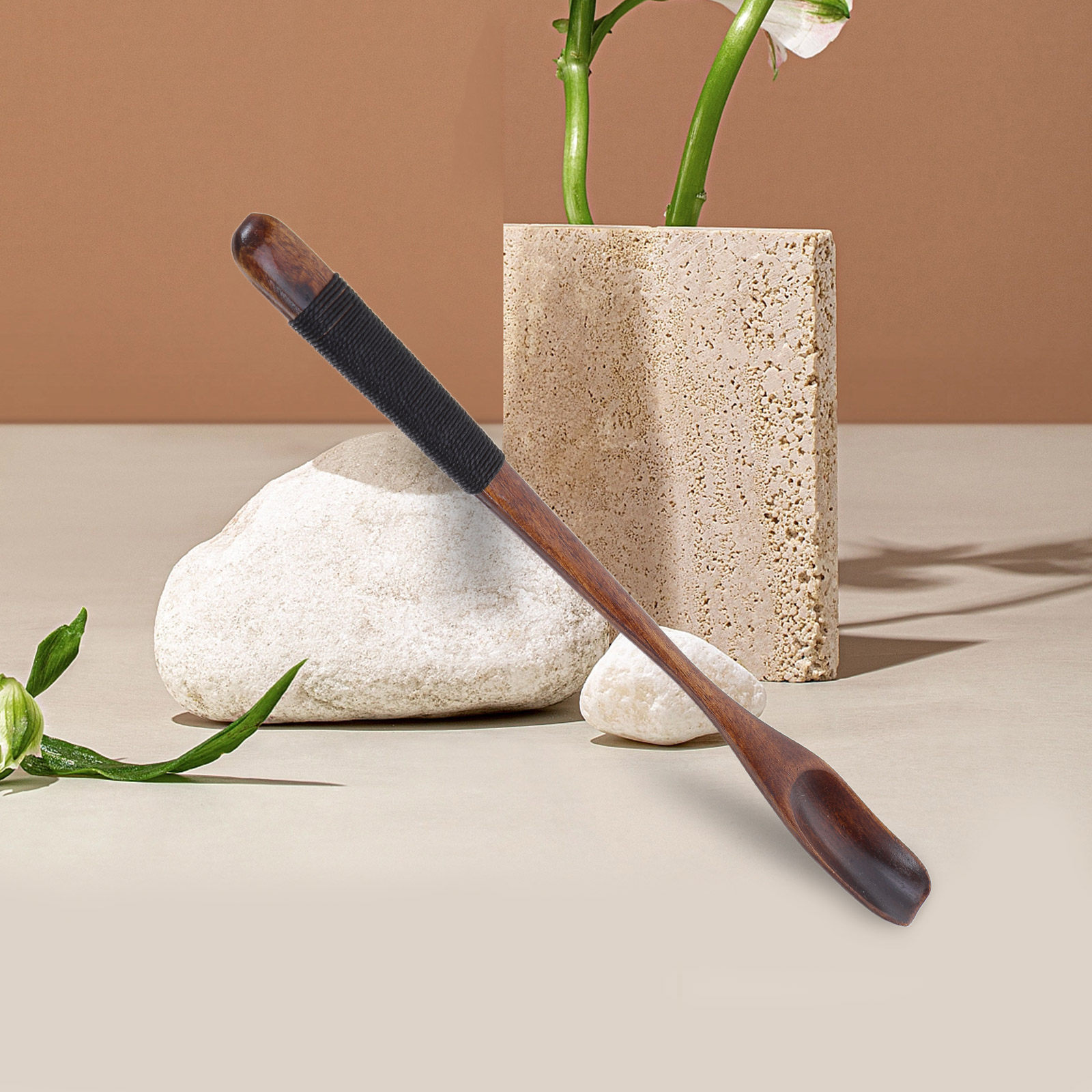 5pcs Wooden Stirring Spoon 8