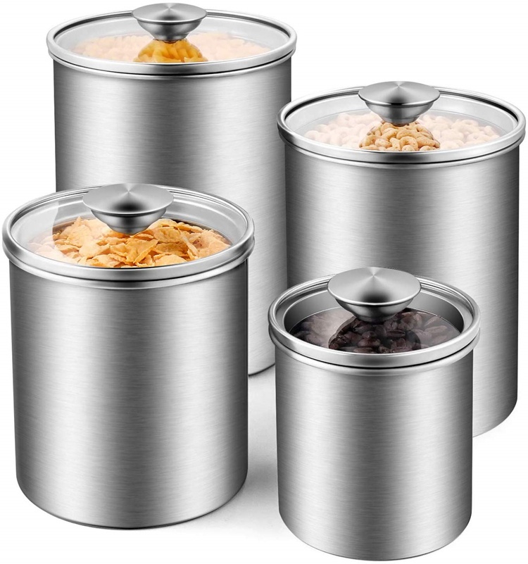 Food Storage Containers Tea Co - Coffee Tea Sugar Container Set recension och pris