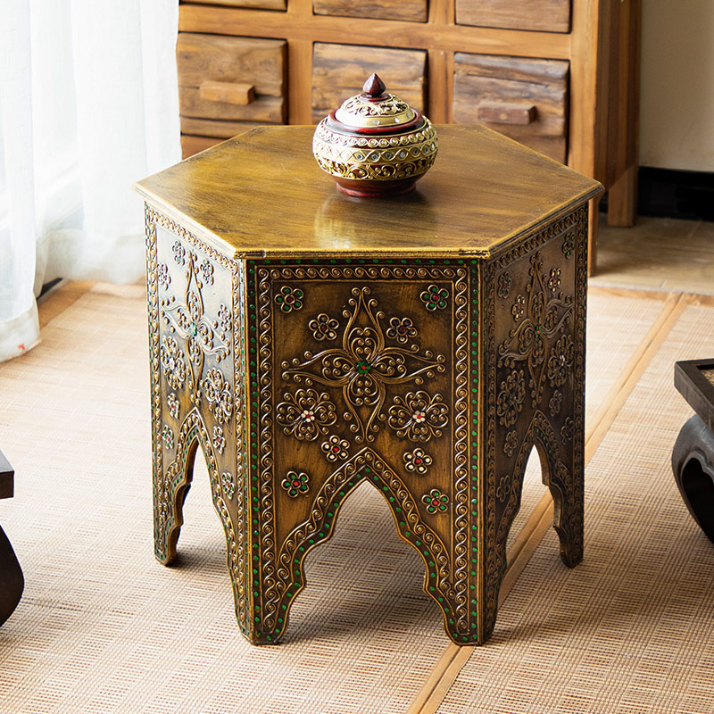 Thai small coffee table retro  - Coffee Tea Thai recension och pris
