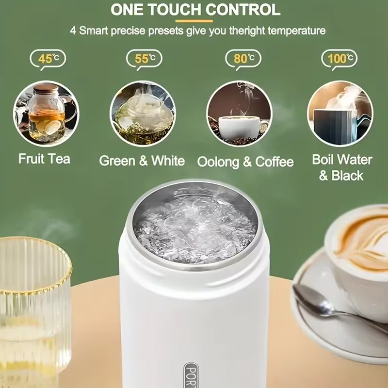 500ML Travel Electric Kettles  - Coffee Tea Menu recension och pris