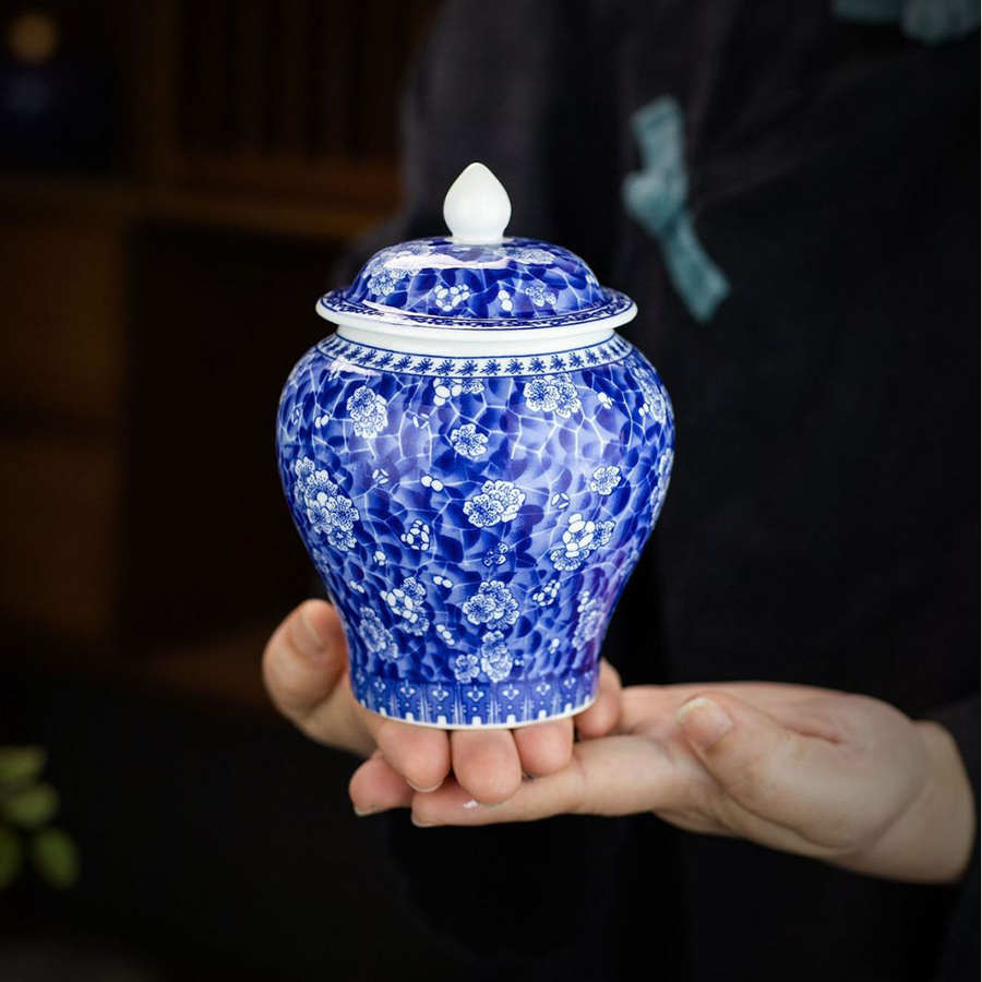 Blue and White Porcelain Tea C - Coffee Tea Drawer Organizer recension och pris