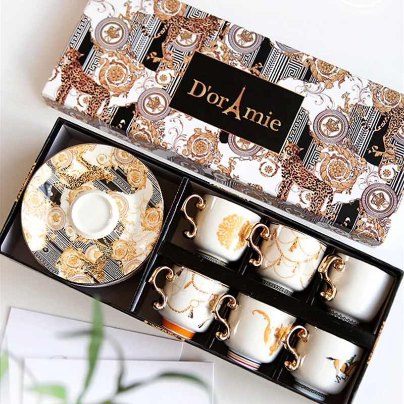 Vintage Luxury Bone China Coff - Coffee Tea Drawer Organizer recension och pris
