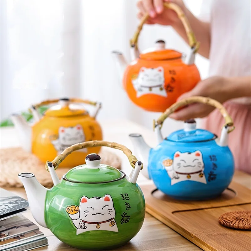 Japan Creative Multicolor Cart - Tea Coffee Pot Set recension och pris