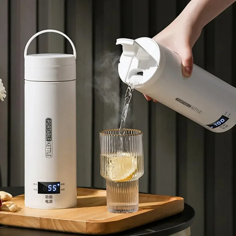 450ML Electric Kettles Portabl - Coffee Tea Menu recension och pris