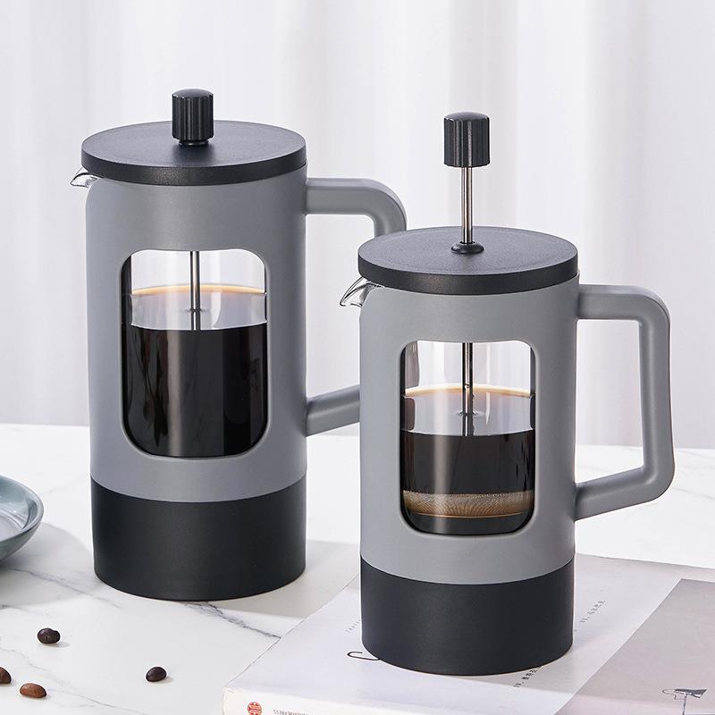 High Borosilie Glass French Pr - Coffee Tea Pots recension och pris