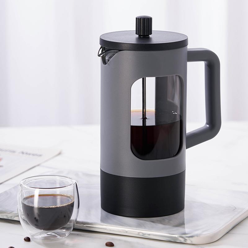 High Borosilie Glass French Pr - Coffee Tea Pots recension och pris