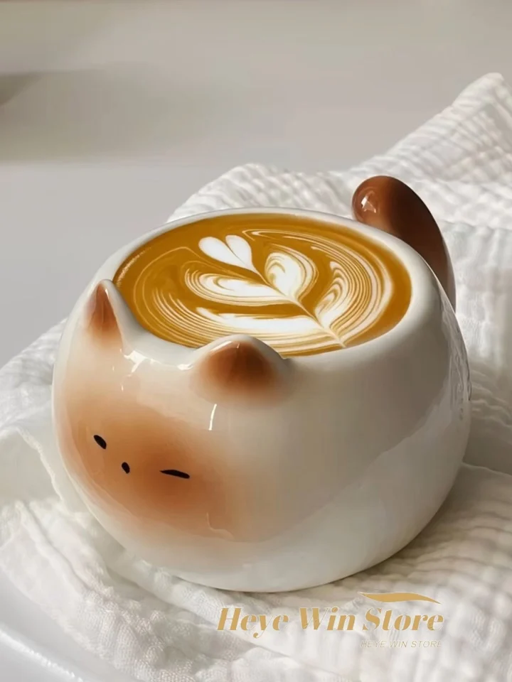 Thai Style Kitten Mug, Cute Ca - Coffee Tea Thai recension och pris