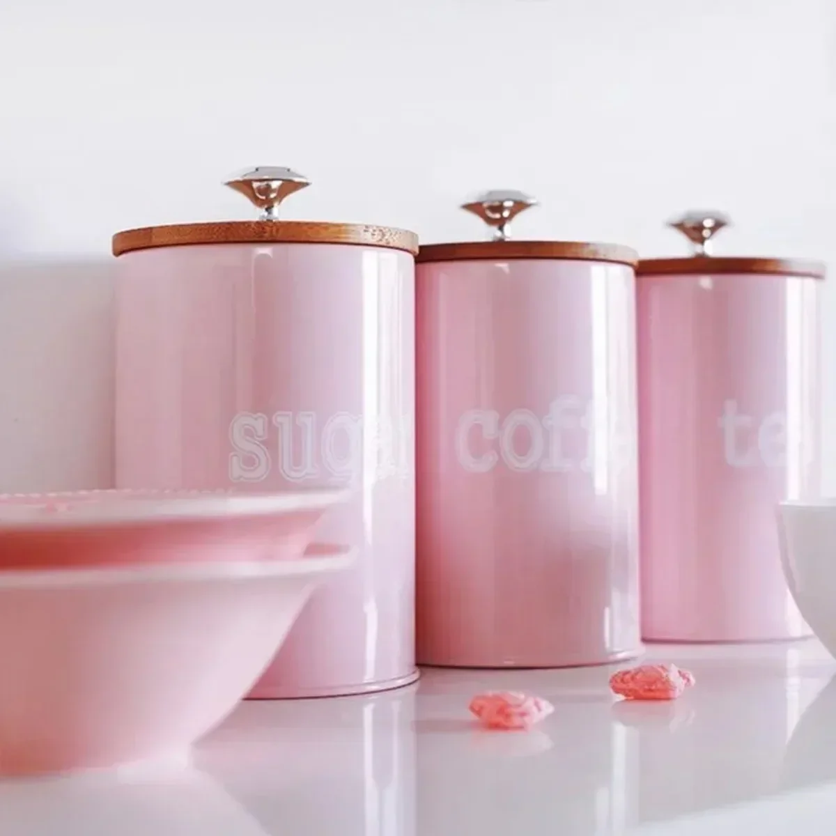 3Pcs/Set Tea Coffee Sugar Stor - Coffee Tea Drawer Organizer recension och pris
