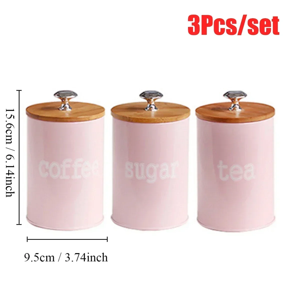 3Pcs/Set Tea Coffee Sugar Stor - Coffee Tea Drawer Organizer recension och pris