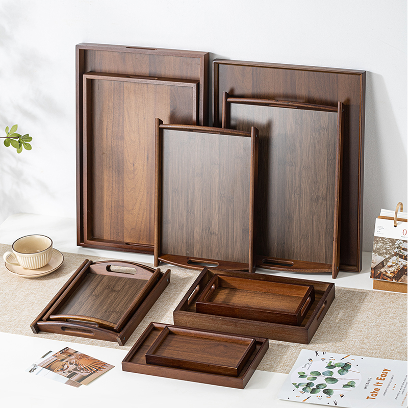 Large Size Rectangular Bamboo  - Bamboo Tea Tray recension och pris