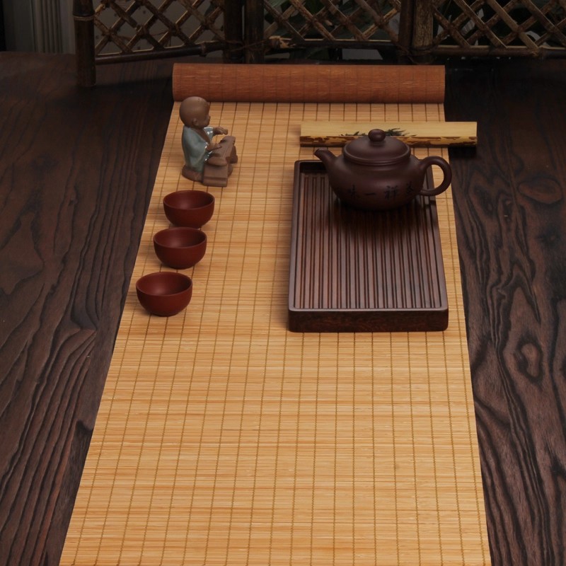 Bamboo Tea Mat Set - Natural T - Bamboo Tea Tray recension och pris