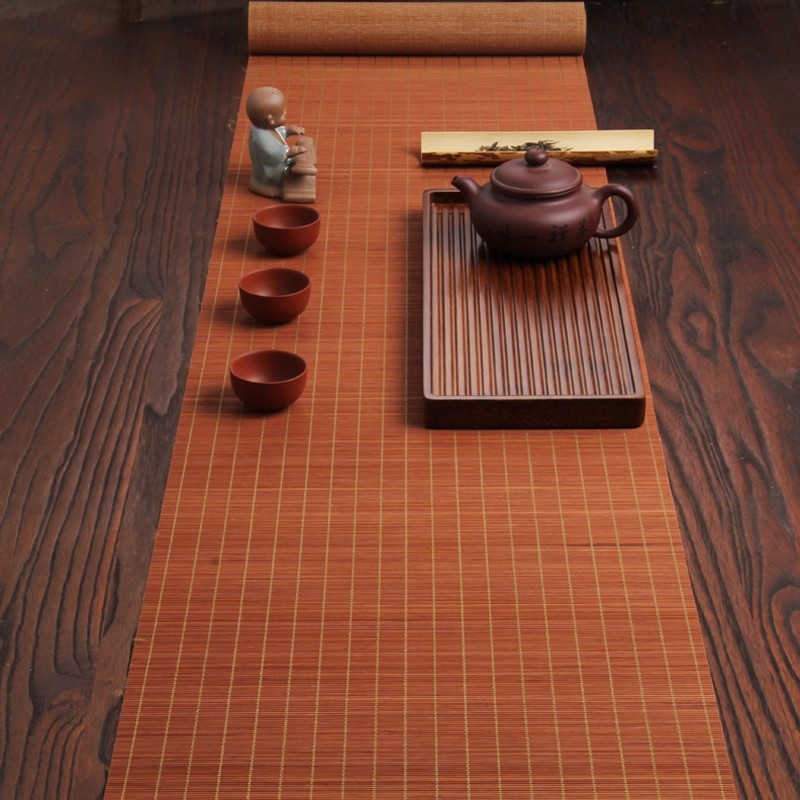 Bamboo Tea Mat Set - Natural T - Bamboo Tea Tray recension och pris